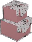 Produktbild Ootb Rosafarbene aufklappbare Geschenkbox (Geschenkbox, 2 x)