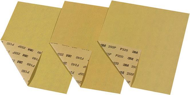 Actual product image 3M Sanding paper set (180, 240, 320)