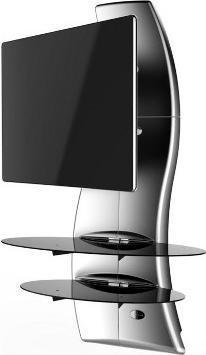 Image du produit Meliconi Ghost Design 2000 Rotation - Support mural pour TV - metallic silver (63", 30 kg)