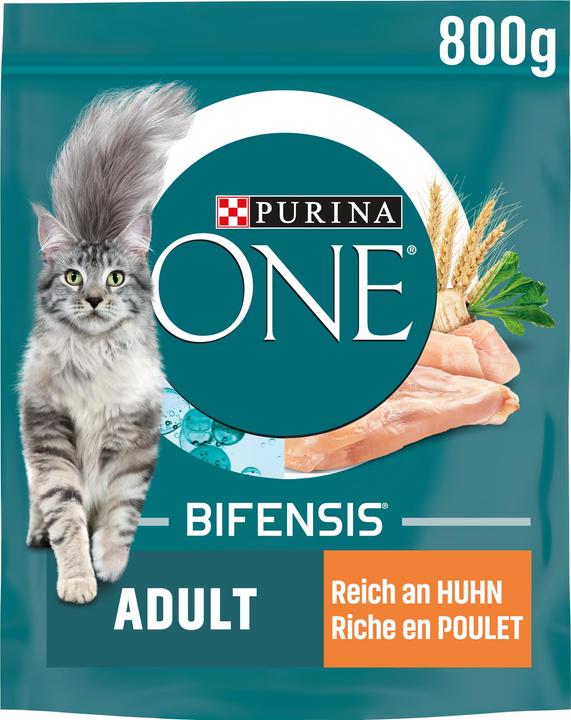 Image du produit Purina ONE Poulet et céréales complètes (Adulte, 1 pcs, 800 g)