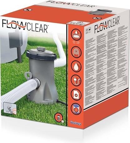 Actual product image Bestway Filter Pump for Flowclear Pools, 1249L (58381)