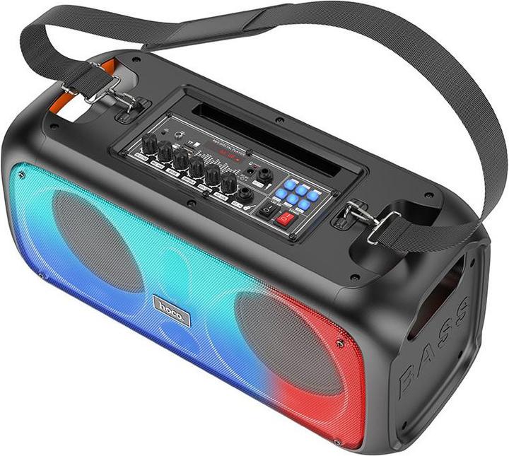 Actual product image Hoco BS54 Party Bluetooth Speaker incl. Microphone (3 h, Rechargeable battery operated)