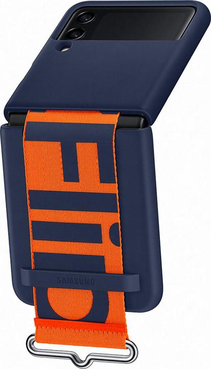 Actual product image Samsung Silicone cover with loop (Samsung Galaxy Z Flip3)