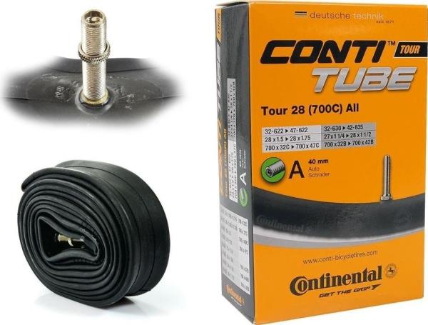 Actual product image Continental Tour Standard (Schrader (AV), 28", 40 mm)