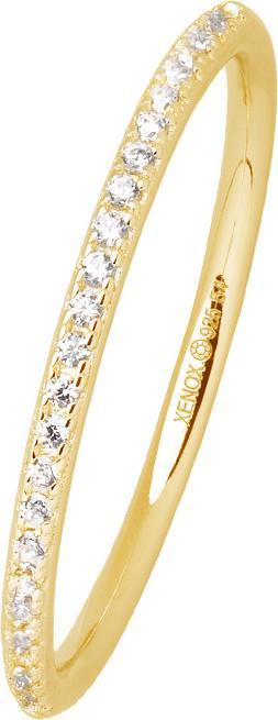 Actual product image Xenox Madder gold ring (56, 925 Silver)