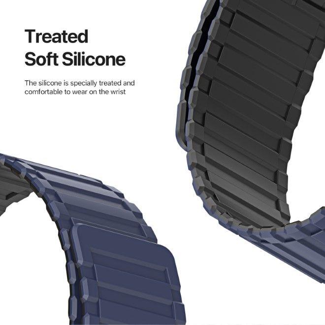 Actual product image Dux Ducis KJ bracelet (42 mm, 45 mm, 44 mm, 49 mm, Silicone, Magnet)