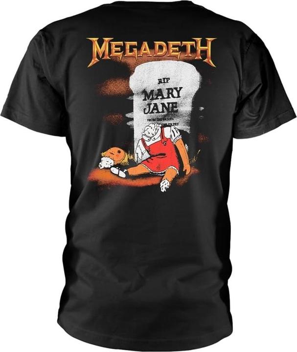 Immagine prodotto Megadeth Mary Jane Maglietta Adulto Unisex (S)