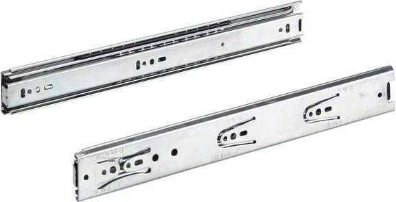 Image du produit Hettich Schubladenschiene Vollauszug 350 mm chromatiert 2 Stück