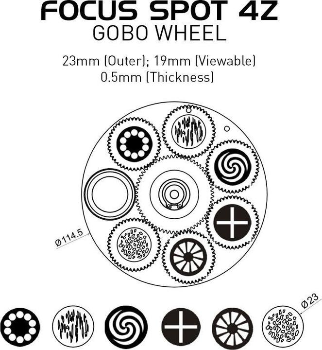 Image du produit ADJ Focus Spot 4Z Pearl
