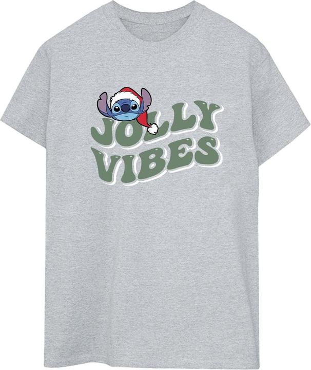 Immagine prodotto Disney Lilo & Stitch Jolly Chilling Vibes Maglietta Ampia Donna (3XL)