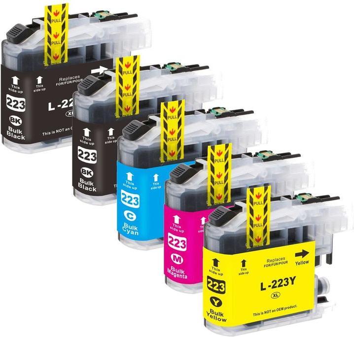 Image du produit Hermex Cartouches compatibles Brother DCP-J4120DW (M, CF, Y, C)
