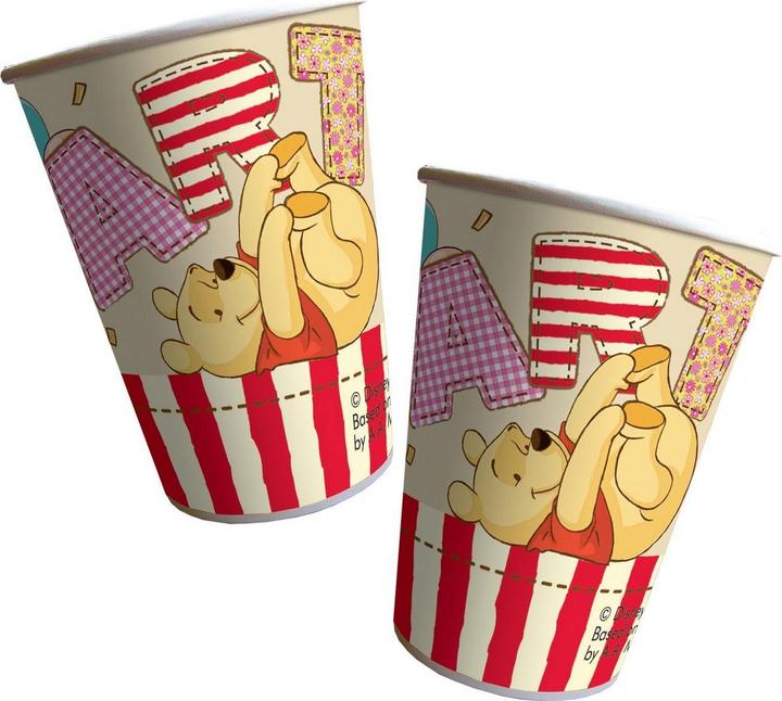 Immagine prodotto Winnie the Pooh Tazza party alfabeto (confezione da 8) (8 x)