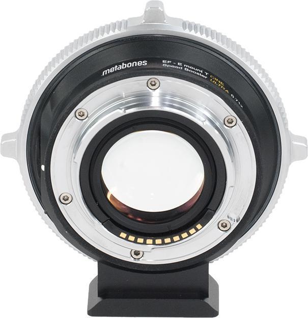 Actual product image Metabones MB SPEF-E-BT3, Canon EF, Sony E, Sort, Sølv, A9, A7RIII, A7RII, A7R, A7SII, A7S, A7II, A7