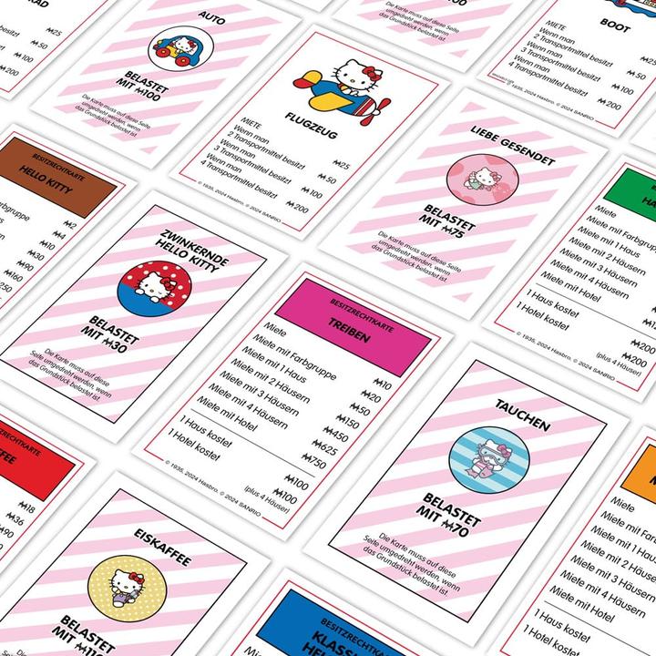 Productafbeelding Winning Moves Monopoly Hello Kitty (Duits)
