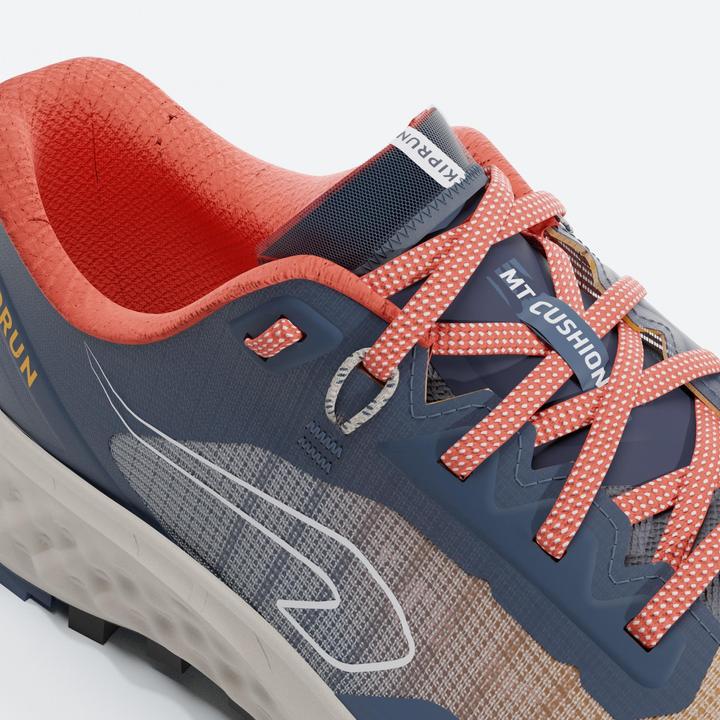 Produktbild Kiprun Trailrunningschuhe Herren - MT Cushion 2 blau/gelb (45)
