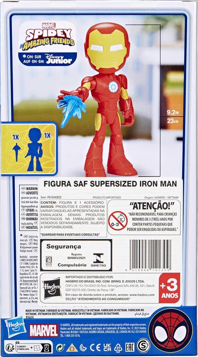 Image du produit Hasbro super grande figure d'action Iron Man, jouet de super-héros pour enfants