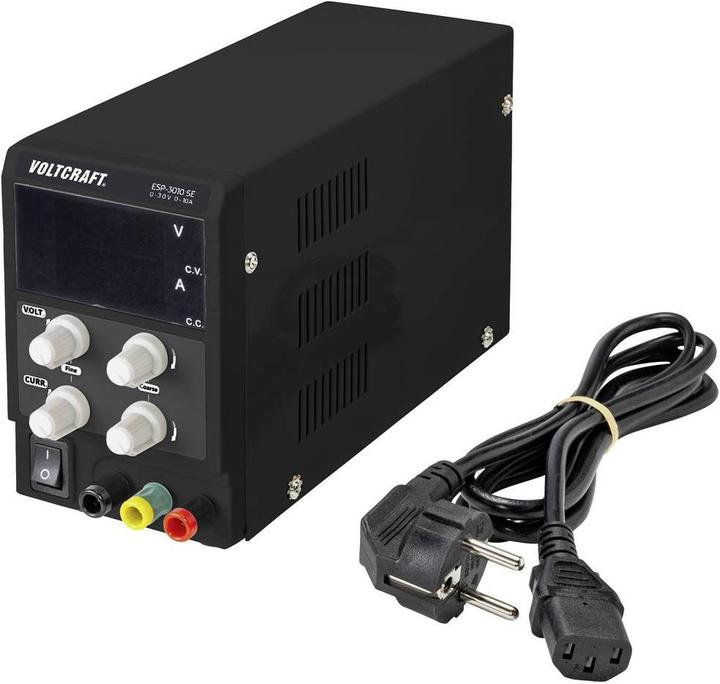 Actual product image Voltcraft ESP-3010 Laboratory power supply unit, adjustable 0 - 30 V/DC 0 - 10 A 300 W Plug-in
