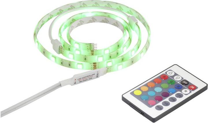 Produktbild Sygonix SY-5225288 LED-Lichtleisten-Komplettset (RGB, 150 cm, Indoor)