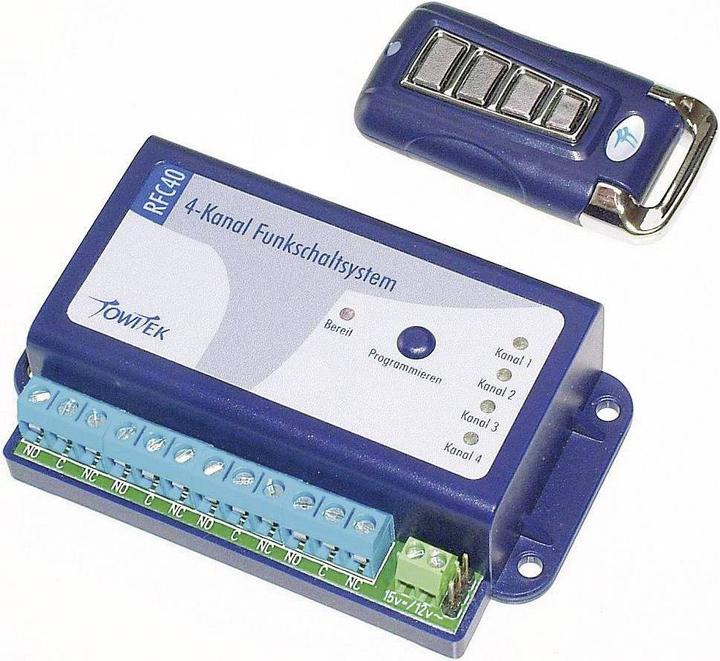 Produktbild TowiTek Funkschaltsystem inkl. Handsender Reichweite max. (im Freifeld): 50 m