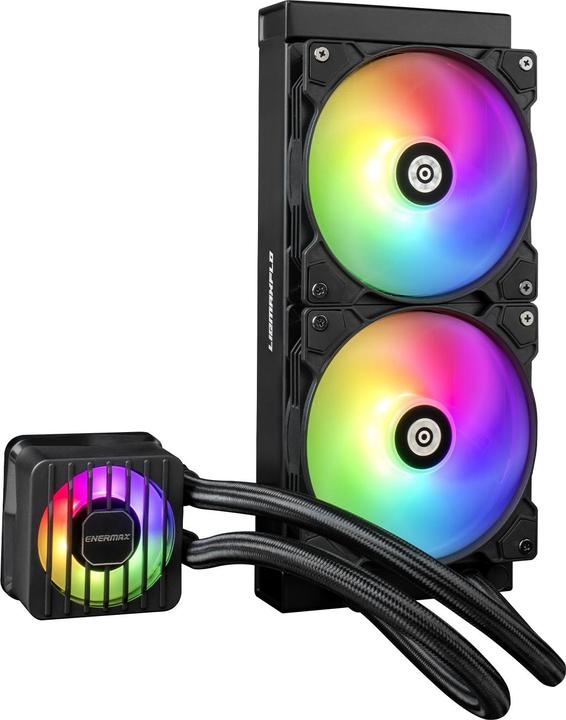 Image du produit Enermax LIQMAXFLO 360mm CPU AIO liquid cooler - Xtreme double chamber pump - VRM water block black