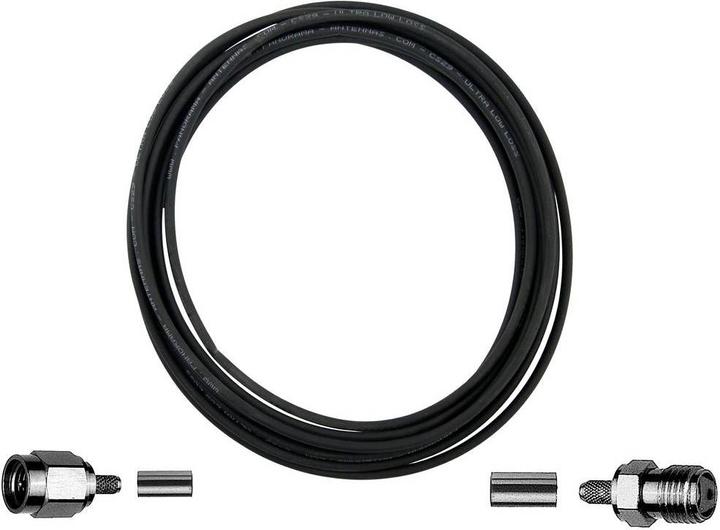 Actual product image Wittenberg Antennen 10 m antenna cable halogen-free SMA plug, SMA socket 103445 (Antenna cable)