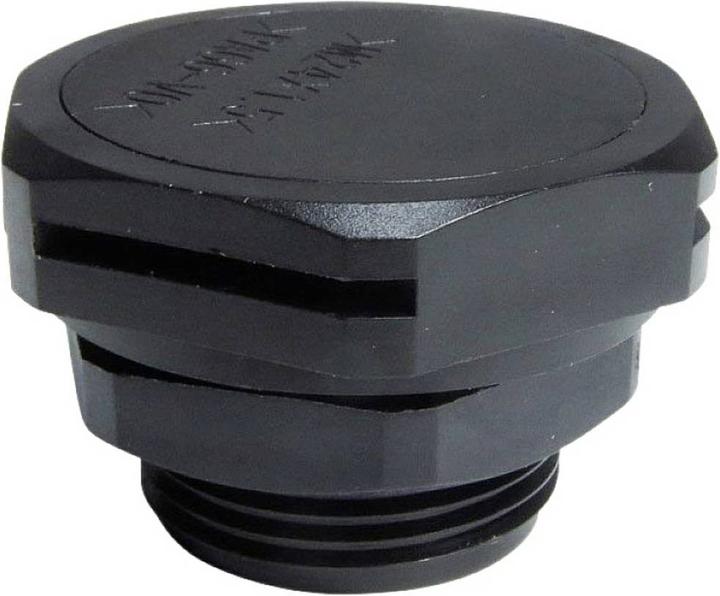 Actual product image Tru Components HX-PF-M40 Pressure compensation element M40 PA66 Black 1 pc.