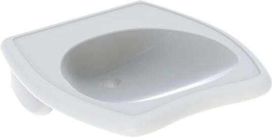 Actual product image Geberit Keramag Vitalis washbasin, 55cm without overflow, accessible by wheelchair (550 mm, 550 mm)