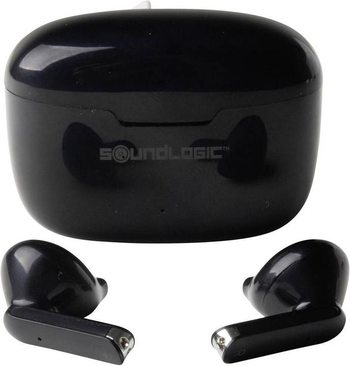Produktbild Soundlogic touch In Ear Kopfhörer Bluetooth® Schwarz (Kabellos)