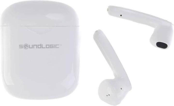 Actual product image Soundlogic TWS Earbuds In Ear Headphones Bluetooth® White (Wireless)
