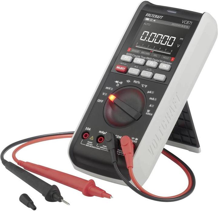 Produktbild Voltcraft VC871 Hand-Multimeter digital CAT III 1000 V, CAT IV 600 V Anzeige ( (CAT III 1000V, CAT IV 600V)