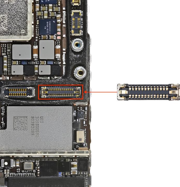 Produktbild Clappio Ersatzteil FPC-Verbinder Display (iPhone XR)