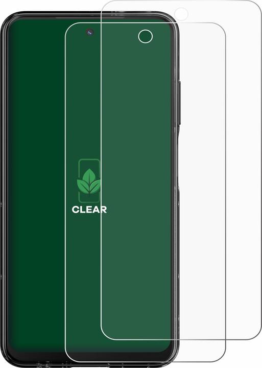 Actual product image ScreenLeaf Protective film sustainable screen protector screen protector film clear transparent (2 Piece, HMD Fusion)