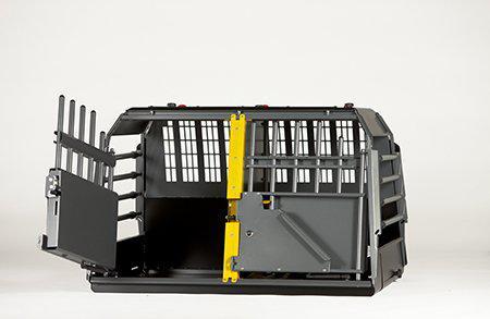 Produktbild MIMsafe Variocage S Double - (703.0050) (Hund, Abschliessbar, Reflektoren)