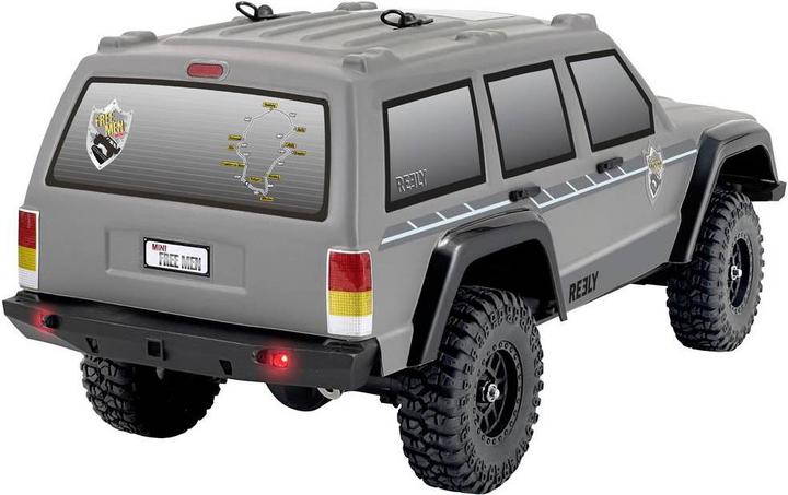 Actual product image Reely Mini Freemen Brushed 1 16 RC Entry Level Model Car Electric Crawler Four Wheel Drive (RTR Ready-to-Run)