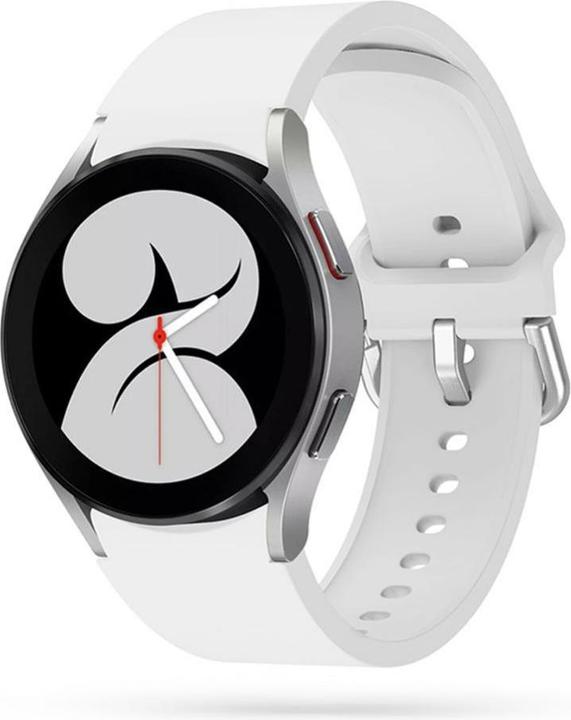 Image du produit Tech-Protect Smartwatch Samsung Galaxy Watch 4 bracelet, couleur blanche (TPU)