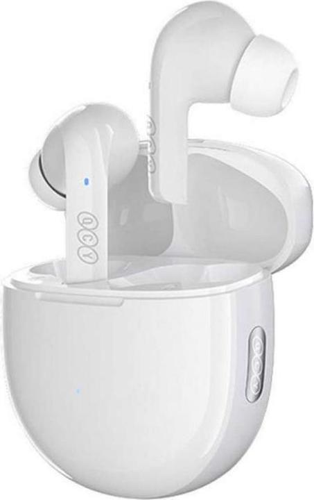 Actual product image QCY T18 TWS Earphones (white) (30 h, Wireless)