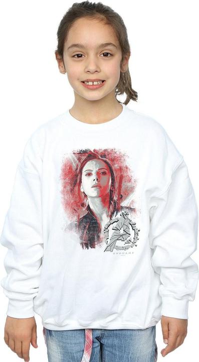 Image du produit Sweatshirt brossé fille Avengers Endgame Black Widow (140, 146)
