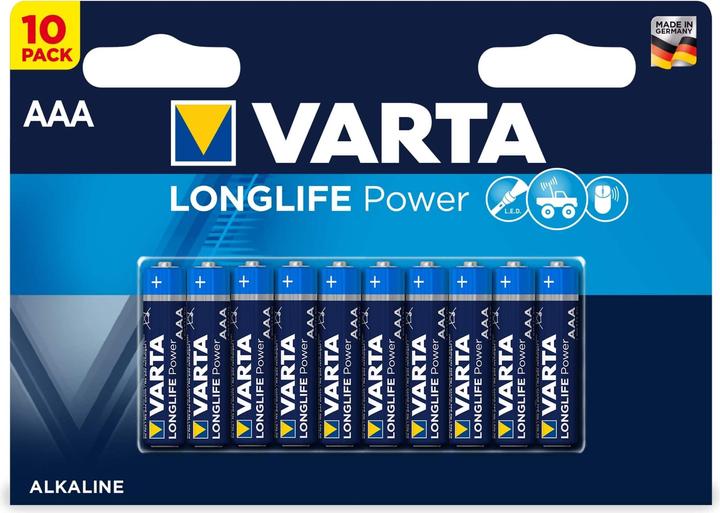 Actual product image Varta long-life power (10 pcs., AAA, 1240 mAh)