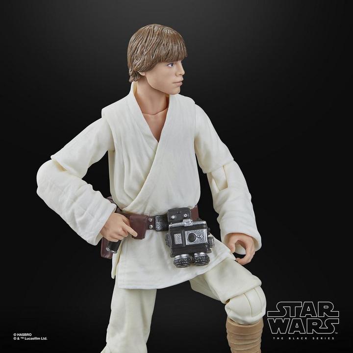 Actual product image Hasbro Star Wars Episode IV Black Series action figure Luke Skywalker 15 cm