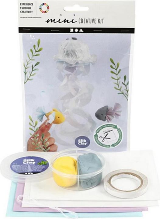 Produktbild Creativ Company Bastelset Mini Qualle Und Fisch 4-teilig