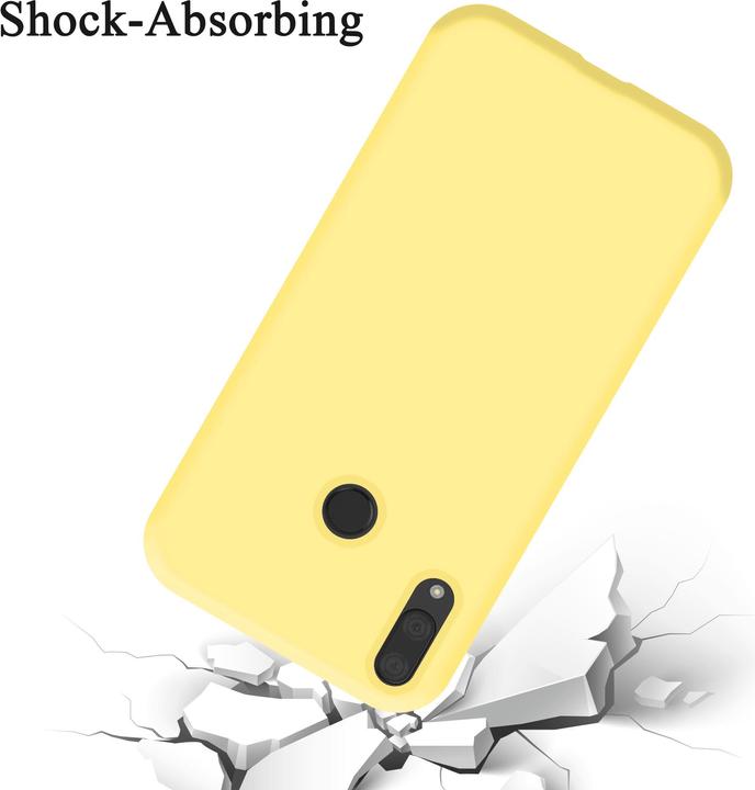 Immagine prodotto Cadorabo Copertura della cassa del silicone liquido TPU (Huawei Y7 Prime (2019), Huawei Y7 (2019))