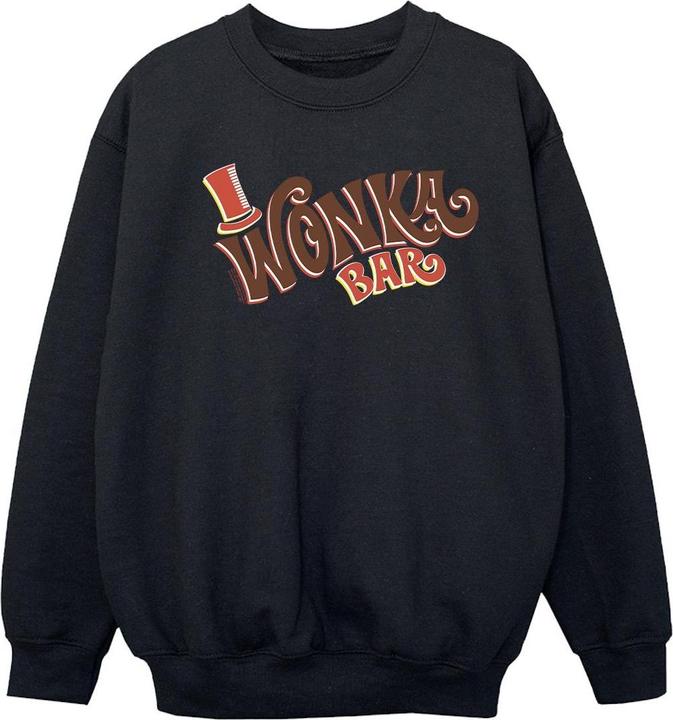Willy Wonka & the Chocolate Factory Bar Logo Sweatshirt Mädchen