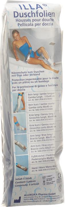 Produktbild Illa Dusch Schutzfolie 110x40cm Bein (Duschen / Baden)