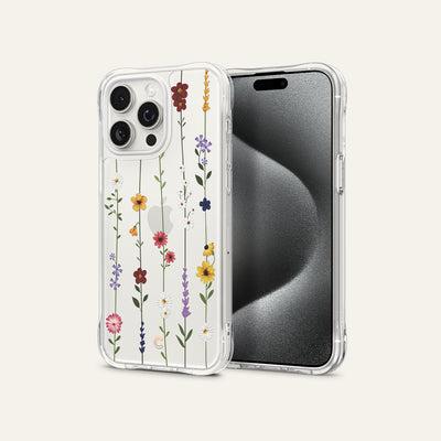 Actual product image Cyrill Cecile iPhone 15 Pro Max 6.7" flower garden ACS06625 (Apple iPhone 15 Pro Max)
