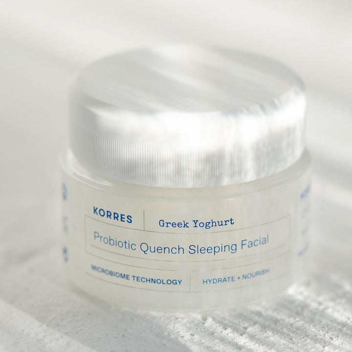 Image du produit Korres Greek Yoghurt Crème de Nuit Nourrissante aux Probiotiques (40 ml, Crème de nuit)