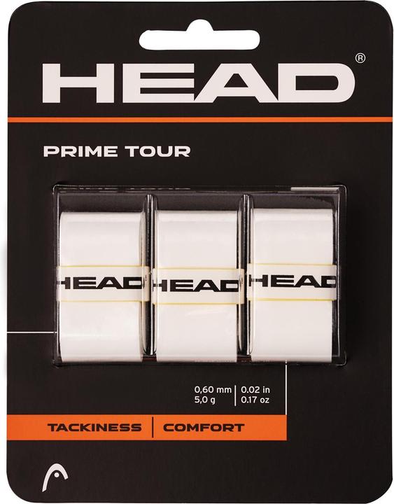 Head Prime Tour Overgrip 3er Pack weiss