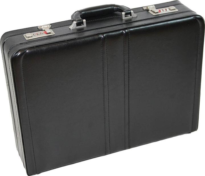 Produktbild Dermata Aktenkoffer 45.5cm aus Rindspaltleder (16 l, Handgepäck (bis 50l))