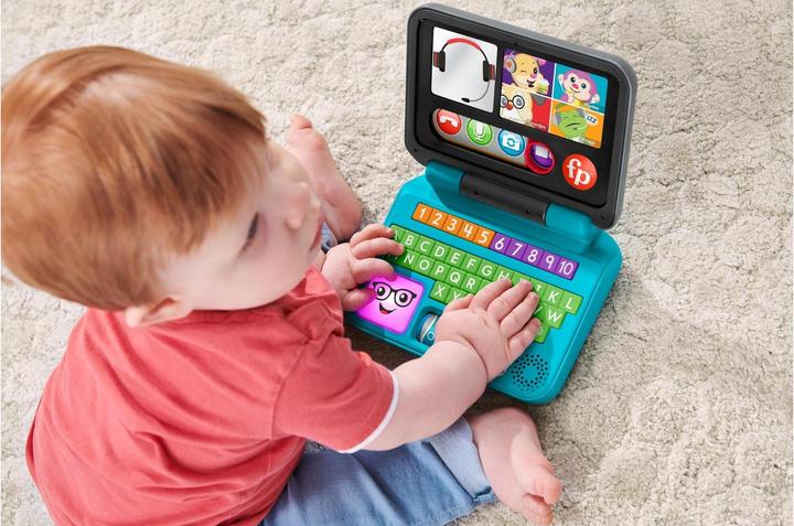 Actual product image Fisher-Price Laugh & Learn® Let's Connect™ Laptop (German, English)