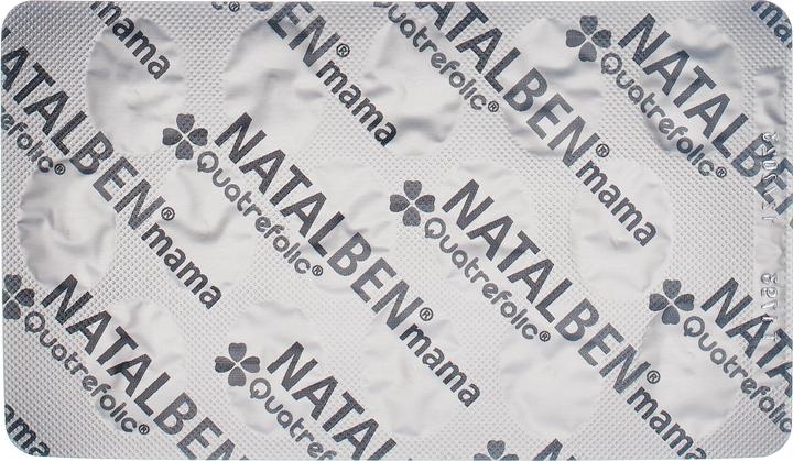 Actual product image Natalben Mama Quatrefolic (1 Piece, Capsules, 132 g)