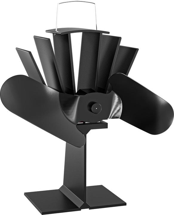 Image du produit Wiltec Ventilateur de poêle Bois 2 Pales 70-350°C Autoalimentation thermique par Chaleur Sans courant